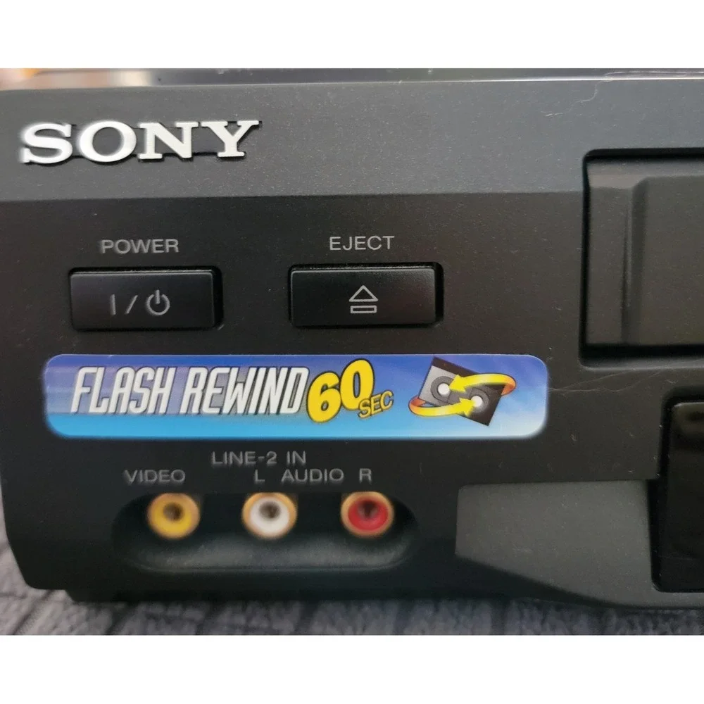 Sony SLV-N51 Hi-Fi Stereo VHS Video Cassette Recorder 19-Head VCR Tested & Works
